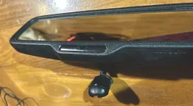 6u5z17700ea Ford F250 King Ranch 06-08 Rear View Mirror Automatic Dimming Glass Oem Factory