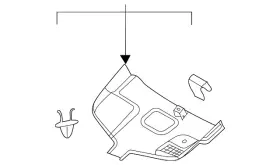 Lc5z-17d550-ca Ford Genuine Upper Cover
