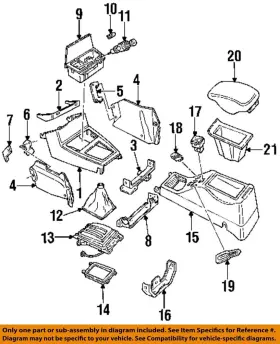 F3ly17b676a Ford Oem 93-94 Capri Mark Viii Door Interior Trim-mirror Switch
