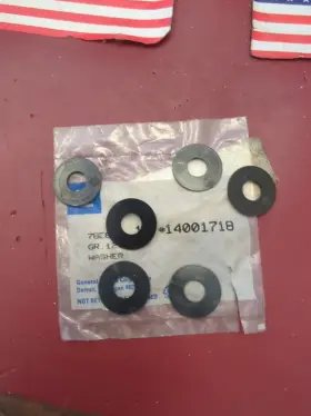 14001718 General Motors Gm 79-90 Chevy Gmc C/k/g Truck Rear View Mirror Support Washers 6pcs