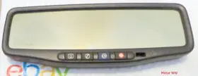 25865022 General Motors 09-14 Gmc Chevrolet Oem Rear View Mirror Backup Camera Display 25865022 General Motors 09-14 Gmc Chevrolet Oem Rear View Mirror Backup Camera Display
