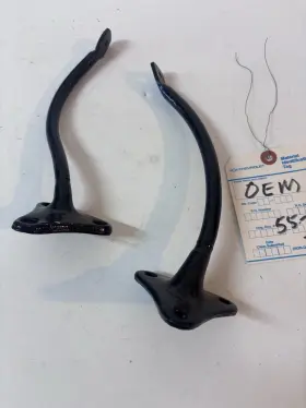 General Motors 3717439 1955 - 1959 Chevrolet Gmc Truck Pair Outside Rear View Mirror Brackets Oem