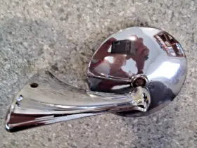 5939583 General Motors 53-62 C1 Corvette Y-50 Lh Outside Rear View Mirror With Hardware- Gm #5939583 Used