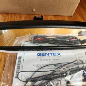 Advgen45ab5 Gentex Advgen45ab5/genk45amb5 Homelink Mirror V5 Blue Compass Backlit Buttons Wires