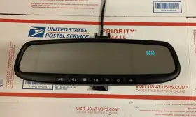 E11026008 Gentex 13-16 Oem Kia Hyundai Rear View Mirror Auto Dimm Homelink And Compass Hfchl4