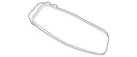 13564447 Gm Genuine Mirror