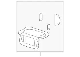 15243728 Gm Genuine Mirror Assembly