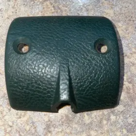 5224d Gm 1967 Corvette Interior Rear View Mirror Bracket Cover Dark Green