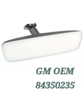 84350235 Gm Oem Rear View Mirror With Garage Door Opener Buttons Euc Part