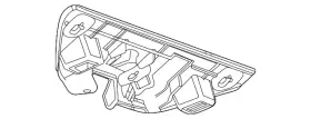 84994980 Gm Genuine Front View Driver Information Camera Bracket