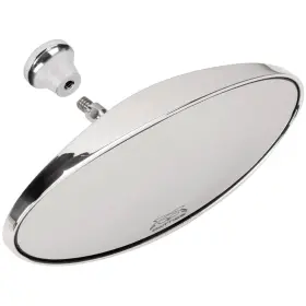 9108715 Hagan Street Rods Fattie Oval Rear-view Mirror Assembly Kit With Post Mount
