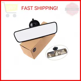 Sku1355 Heart Horse Universal Car Truck Mirror Interior Rearview Width 24.5cm/9