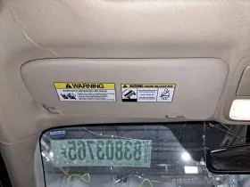 268-11969l Honda Lh Driver Side Sun Visor/sunvisor 2015 Crv/cr-v Sku#4301823