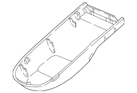 36176-t5r-a01 Honda Genuine Camera Cover