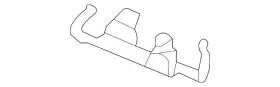 76405-thr-a41 Honda Genuine Mirror Inside Retainer Spring
