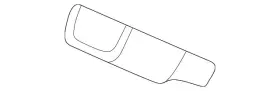 76415-tk8-a01 Honda Genuine Mirror Inside Cover
