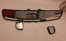 Hsn 810073802506 Nib 3 Piece Panoramic Rear View Mirror Set 17 Inch