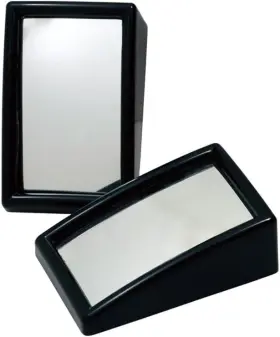 Hpn802 Hypersonic Blind Spot Mirror Convex Wide Angle Rear View Car Small Black
