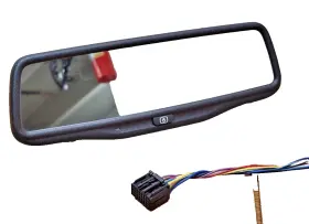 85101-3l000 Hyundai 2009 Azera Front Windshield Rear View Mirror Black Oem