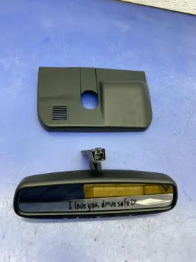 851013w200 Hyundai 2020 - 2022 Palisade Oem Front Interior Rear Mirror With Base Trim Cover