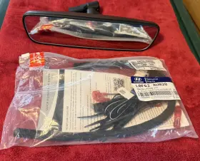 L0f62-au000 Hyundai L0f62au000 Oem 2020-24 Auto-dim Mirror With Homelink And Harness Kit