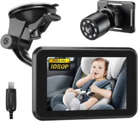 Acz401-usb Itomoro Baby Car Camera Usb Plug 4.3 Inch Hd Night Vision Monitor With