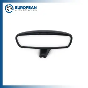 C2c10325 Jaguar 2003-2005 Xj8 Black Rear View Mirror - Oem