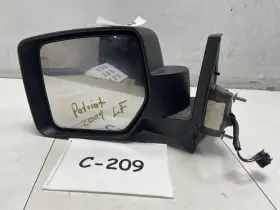 128.ch9109 Jeep/plymouth Truck 2009 Patriot Front Left Driver Side View Power Door Mirror Oem