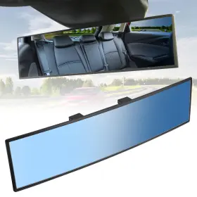 A1909-00201-p Joytutus Universal 11.81 Inch Panoramic Convex Rearview Mirror For Cars Suvs Trucks