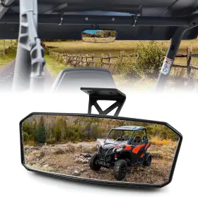 030201 Katimoto Utv Center Rear View Mirror For Commander Defender Trail 16-25 Adjustable