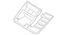 96032-s9000 Kia Genuine Upper Trim Blank Cover