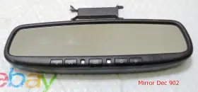 U8620-00001 Kia 2010-2013 Soul Rear View Mirror Auto-dim/compass/homelink - Oem Long Cord