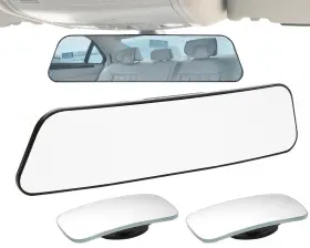 Xe-ghbc-6db1 Kitbest Rear View Mirror Universal Rearview Car Interior Clip-on Wide Angle
