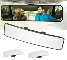 Y2-p7at-cidk Kitbest Rear View Mirror Universal Interior Clip On Panoramic Rearview To Redu