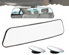 Yi-942f-hbvk Kitbest Rear View Mirror Panoramic Rearview Car Interior Clip-on Wide Angle Re