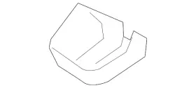 Lr114566 Land-rover Genuine Lower Cover