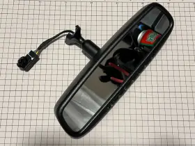 4112a-aechl5 Lexus 267-51566 Toyota Oem Rear View Mirror Homelink Dimming 2015 16 17 18 19