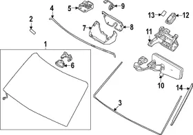 86466-60150 Lexus Genuine Access Cover