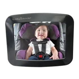 Ck099 Little Chicks Adjustable Wide Angle Backseat Car Mirror - Baby Carseat 1 Count Pack Of