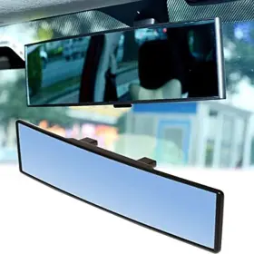 Mr-30-b-101 Lt Sport Wide Angle Interior Convex Curved Panoramic Rearview Mirror Anti-glare Fit Acura