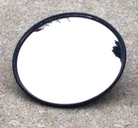 Maverick Advantage 713289409265 5 3/4 Inch Round Clamp On Spot Mirror For Truck Auto Blind