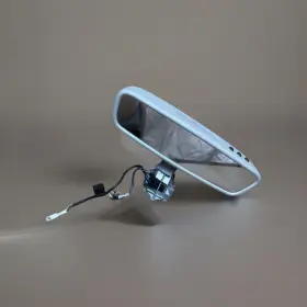 267.mb1i08 Mazda 2007-2011 Mercedes Benz Cls550 W219 Tan Interior Rear View Mirror Assembly Oem
