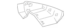Bcjh-67-z31a-02 Mazda Genuine Cover - Passenger Side Rh