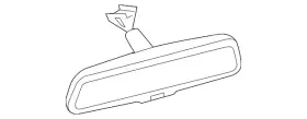Belm-69-220 Mazda Genuine Mirror Inside