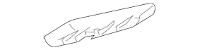 Td12-69-1c7b Mazda Genuine Mirror Inside Cover