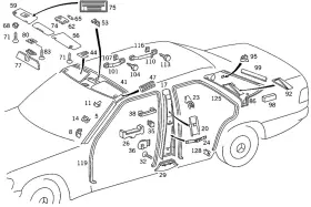 124-810-07-11 Mercedes-benz Genuine Base Plate