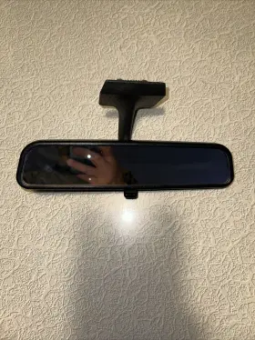 1268100017 Mercedes-benz W126 500sec 380sec 500sel 380sel 560sel 420sel 560sec Rear View Mirror 81-91 Oem