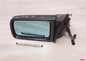 1408107716 Mercedes-benz 1992-1995 W140 500sel S500 Front Left Side Mirror Door Rear View Black