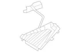 167-827-52-00 Mercedes-benz Genuine Lens Hood