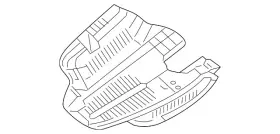 205-821-03-00-7h52 Mercedes-benz Genuine Cover